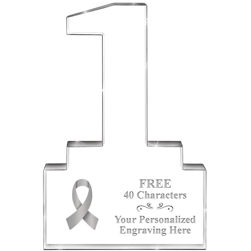 6" 1 YEAR OF SERVICE ACRYLIC