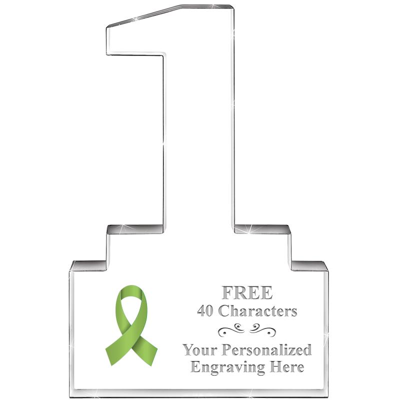 6" 1 YEAR OF SERVICE ACRYLIC