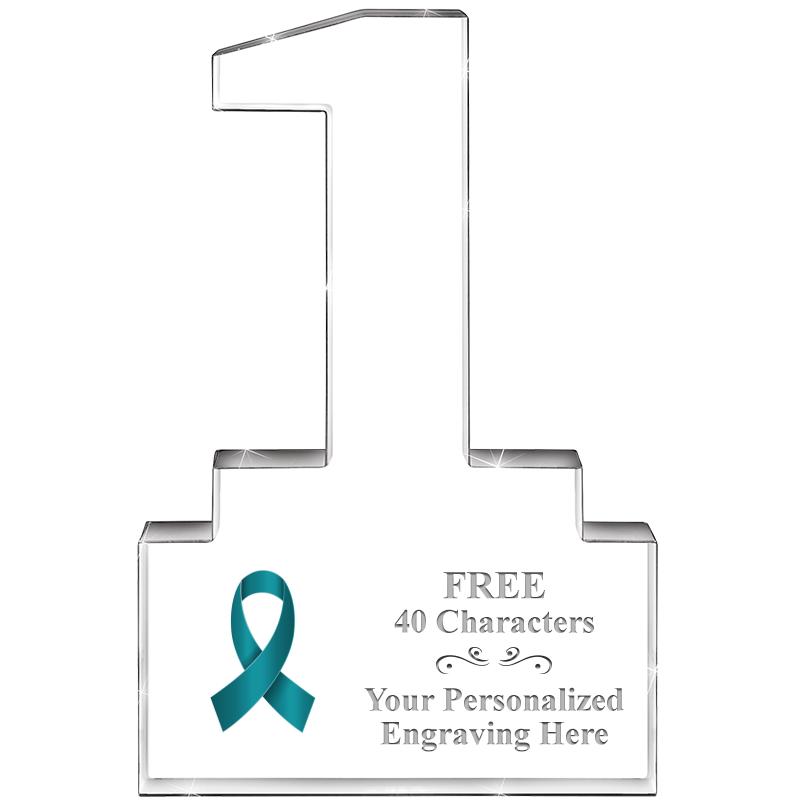 6" 1 YEAR OF SERVICE ACRYLIC