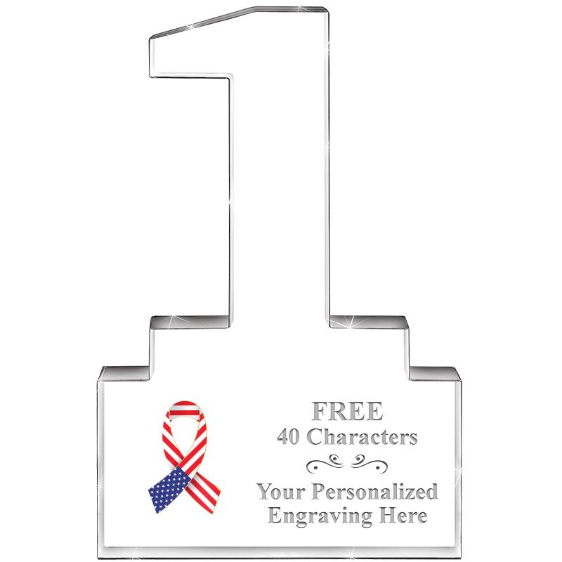 6" 1 YEAR OF SERVICE ACRYLIC