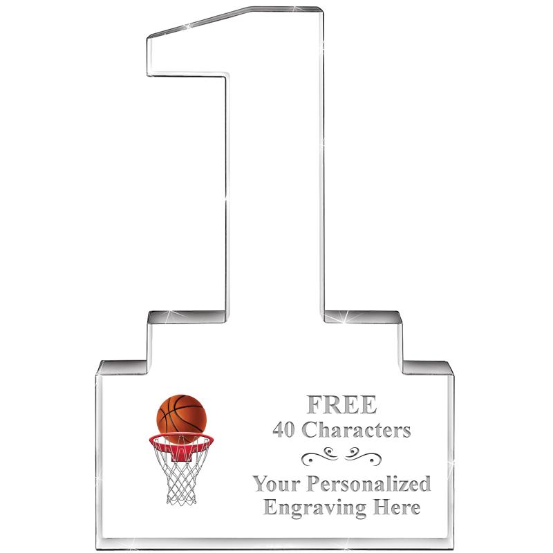 6" 1 YEAR OF SERVICE ACRYLIC