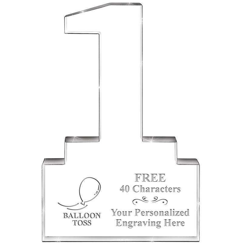 6" 1 YEAR OF SERVICE ACRYLIC