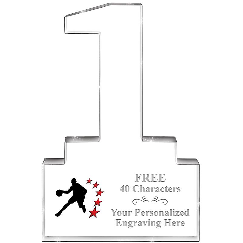 6" 1 YEAR OF SERVICE ACRYLIC