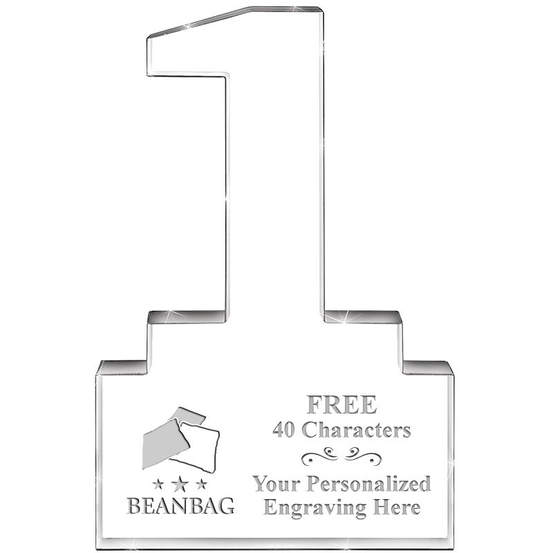 6" 1 YEAR OF SERVICE ACRYLIC