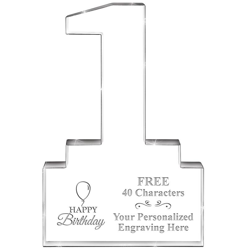 6" 1 YEAR OF SERVICE ACRYLIC