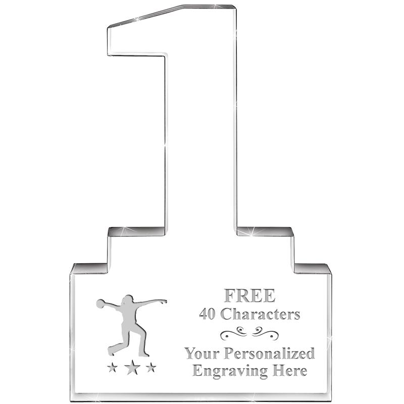 6" 1 YEAR OF SERVICE ACRYLIC