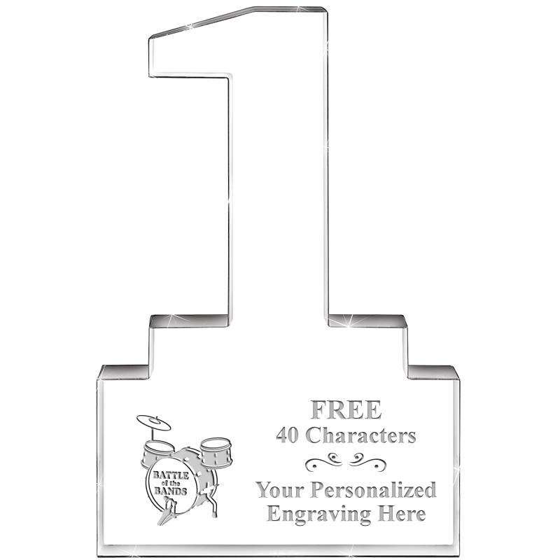 6" 1 YEAR OF SERVICE ACRYLIC