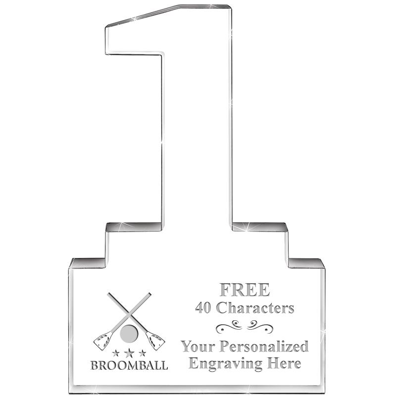 6" 1 YEAR OF SERVICE ACRYLIC