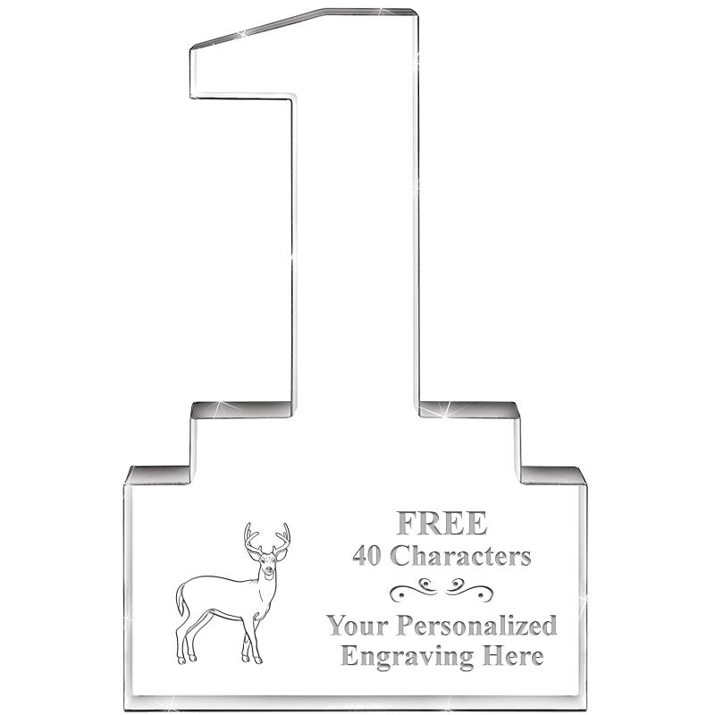 6" 1 YEAR OF SERVICE ACRYLIC