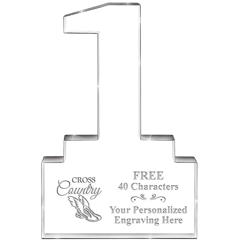 6" 1 YEAR OF SERVICE ACRYLIC