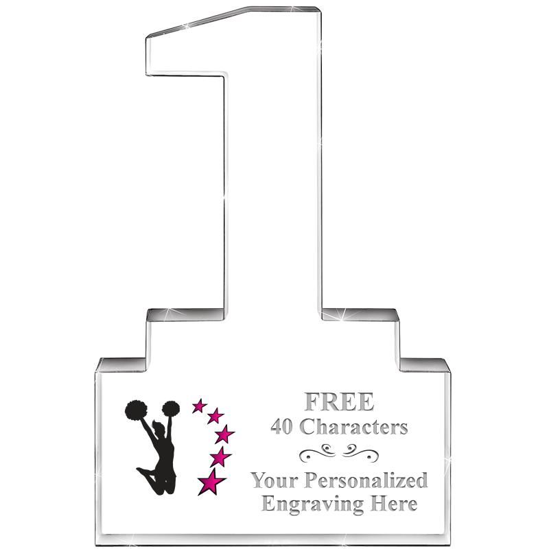 6" 1 YEAR OF SERVICE ACRYLIC