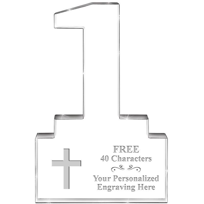 6" 1 YEAR OF SERVICE ACRYLIC