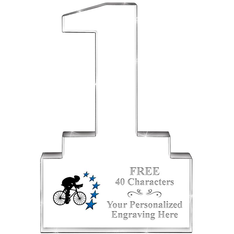 6" 1 YEAR OF SERVICE ACRYLIC