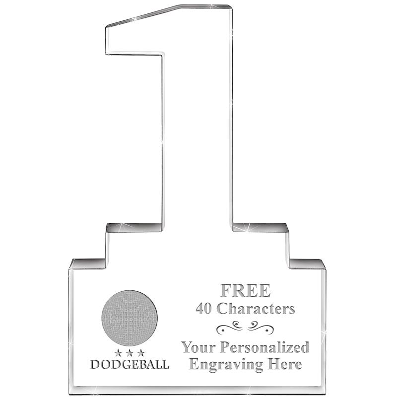 6" 1 YEAR OF SERVICE ACRYLIC