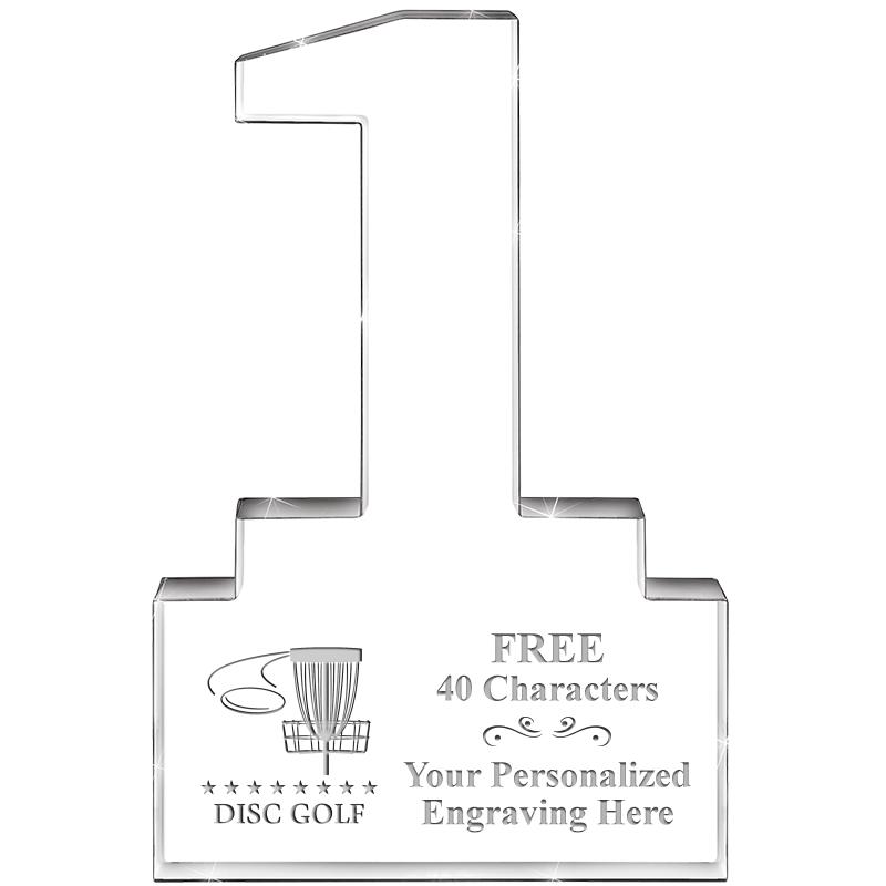6" 1 YEAR OF SERVICE ACRYLIC