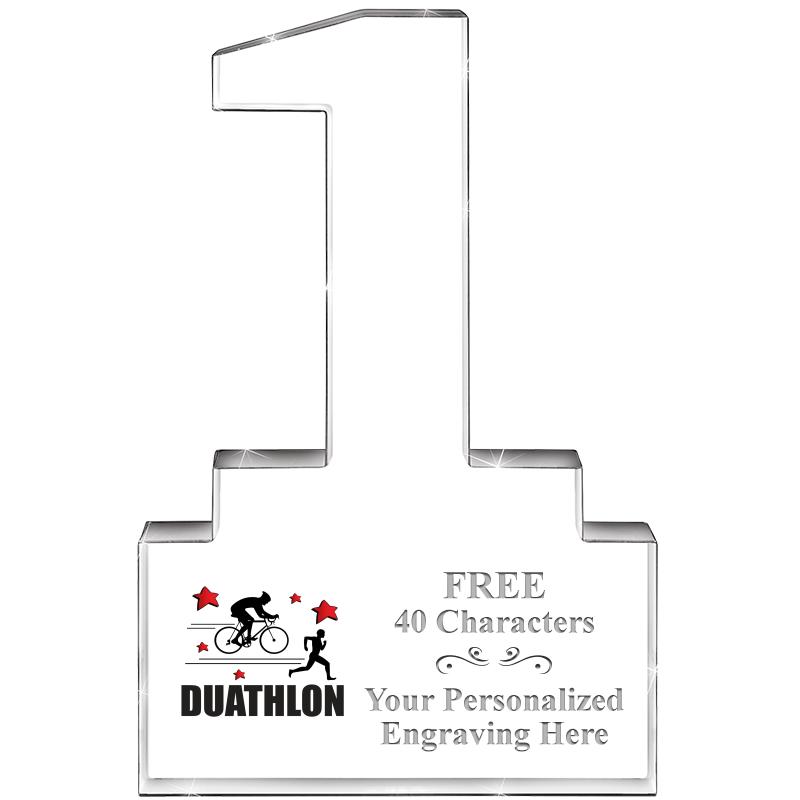 6" 1 YEAR OF SERVICE ACRYLIC