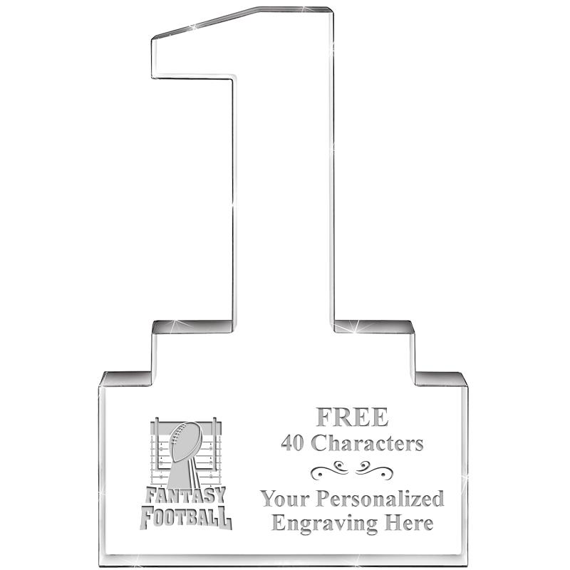 6" 1 YEAR OF SERVICE ACRYLIC