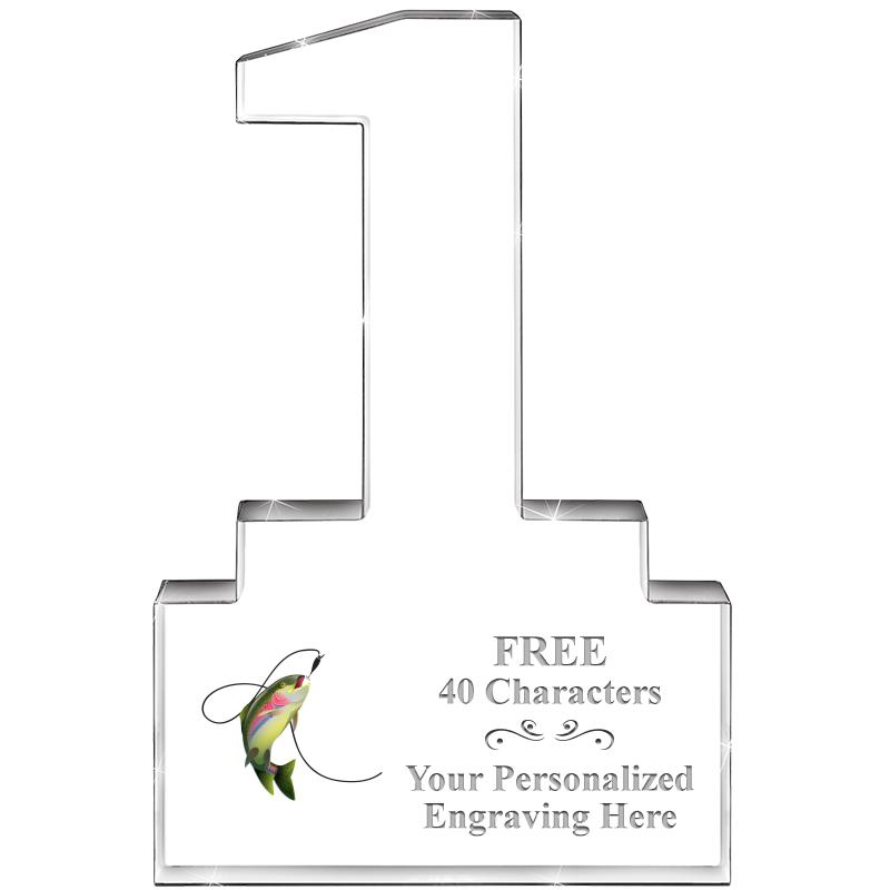 6" 1 YEAR OF SERVICE ACRYLIC