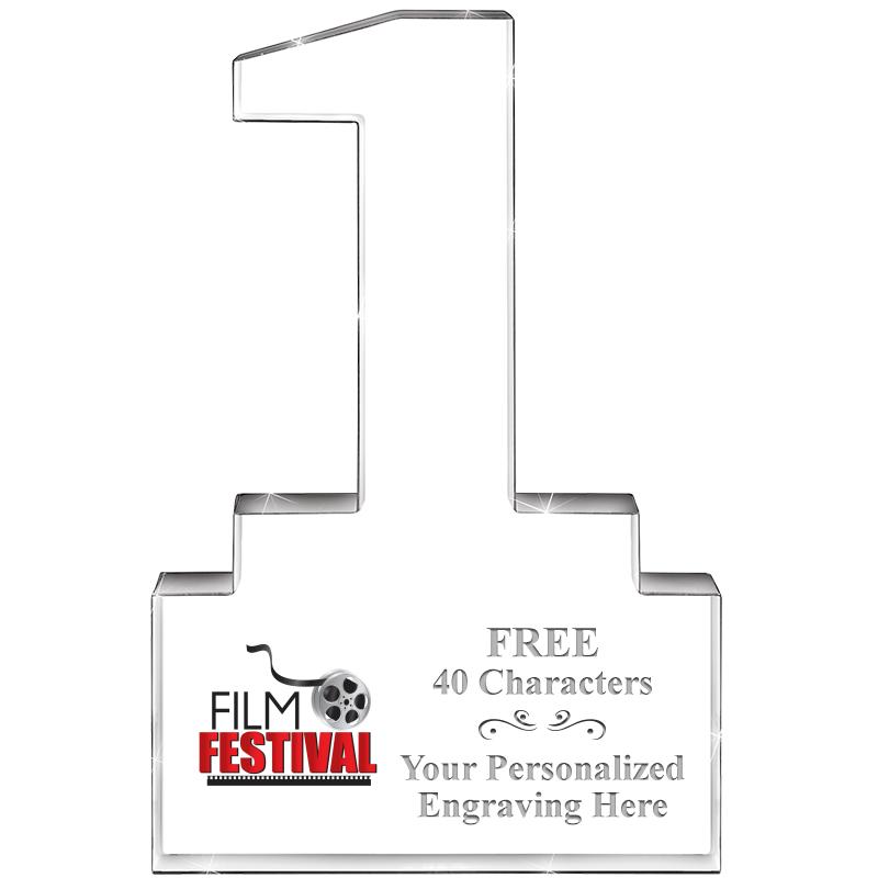 6" 1 YEAR OF SERVICE ACRYLIC