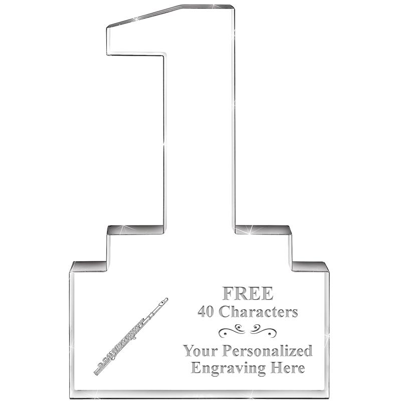 6" 1 YEAR OF SERVICE ACRYLIC