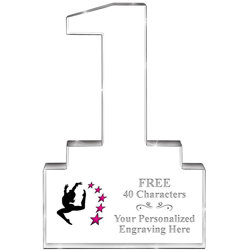 6" 1 YEAR OF SERVICE ACRYLIC