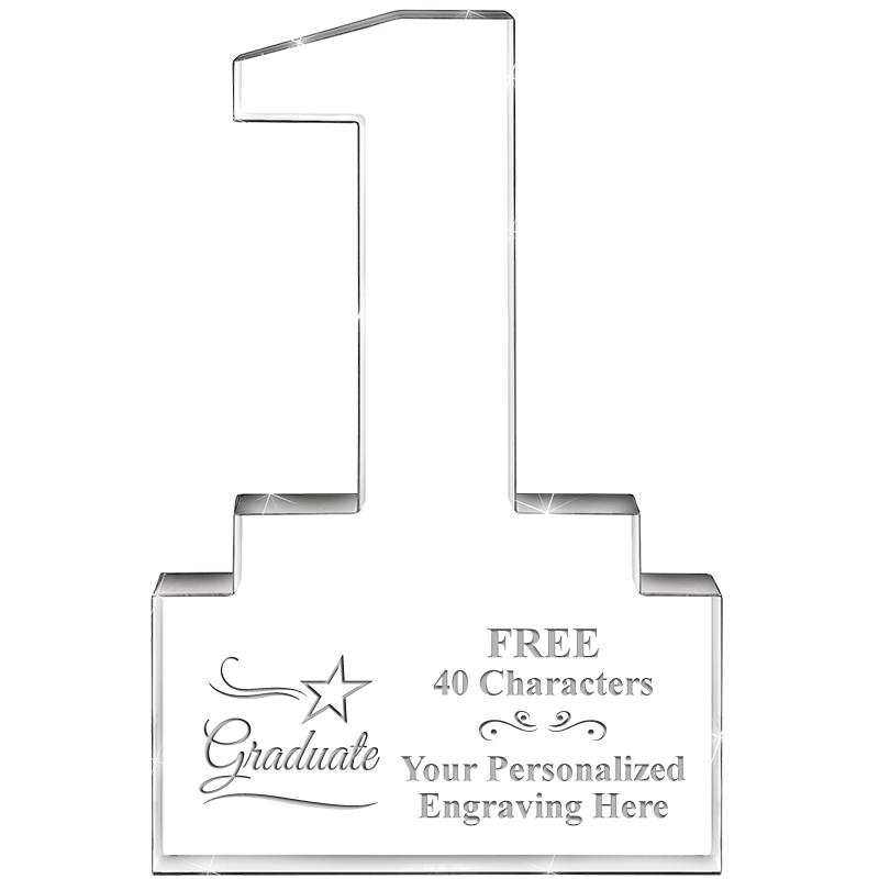 6" 1 YEAR OF SERVICE ACRYLIC