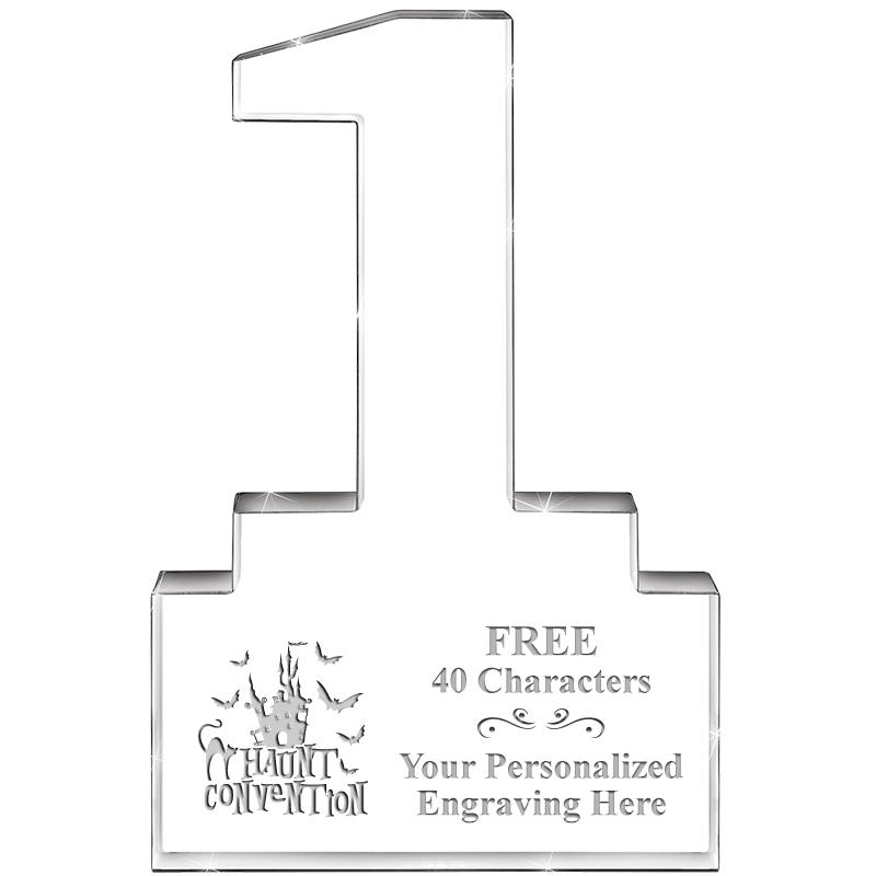 6" 1 YEAR OF SERVICE ACRYLIC