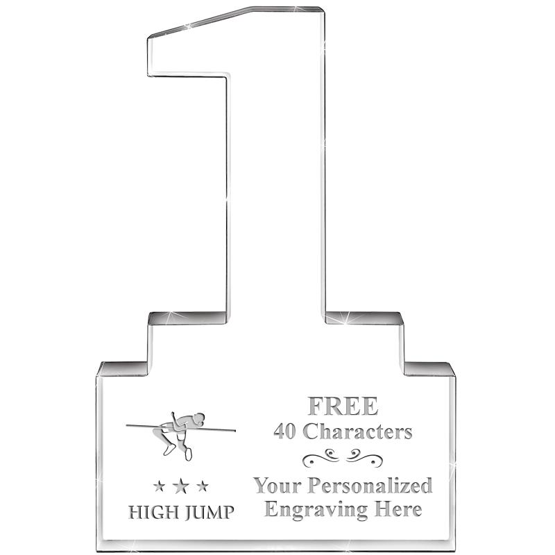 6" 1 YEAR OF SERVICE ACRYLIC