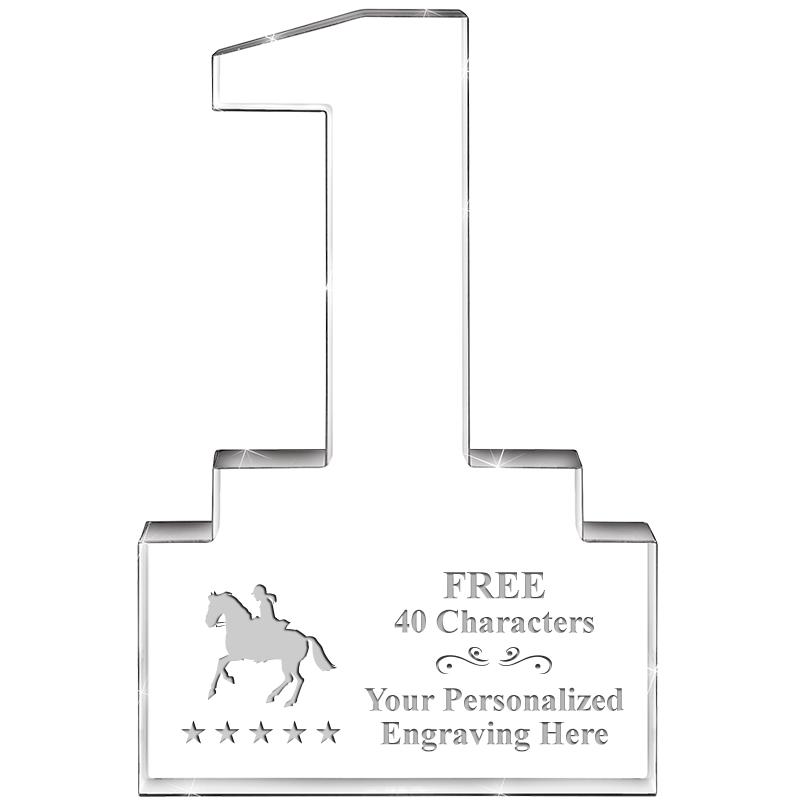 6" 1 YEAR OF SERVICE ACRYLIC