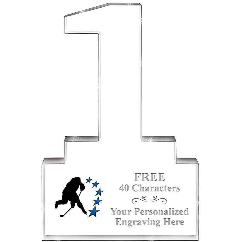 6" 1 YEAR OF SERVICE ACRYLIC