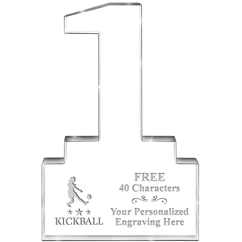 6" 1 YEAR OF SERVICE ACRYLIC