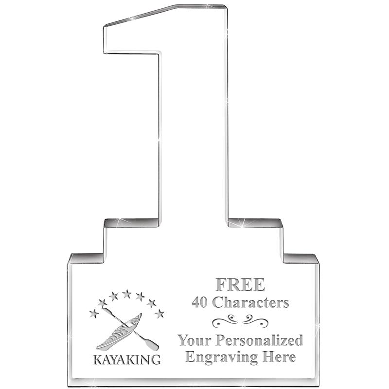 6" 1 YEAR OF SERVICE ACRYLIC