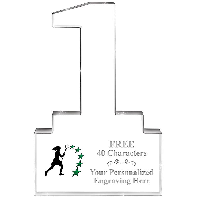 6" 1 YEAR OF SERVICE ACRYLIC