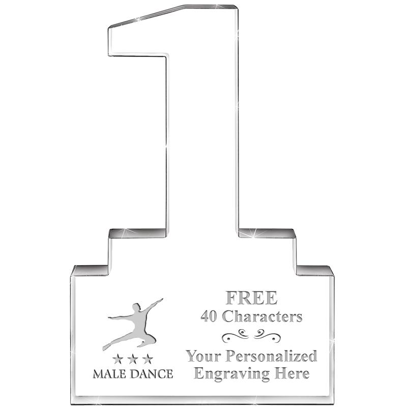 6" 1 YEAR OF SERVICE ACRYLIC