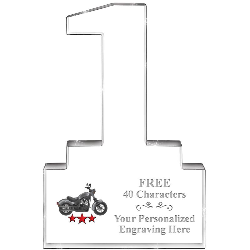 6" 1 YEAR OF SERVICE ACRYLIC