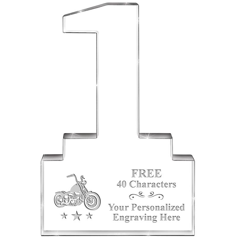 6" 1 YEAR OF SERVICE ACRYLIC