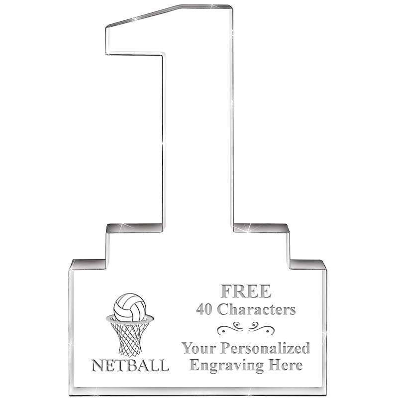 6" 1 YEAR OF SERVICE ACRYLIC