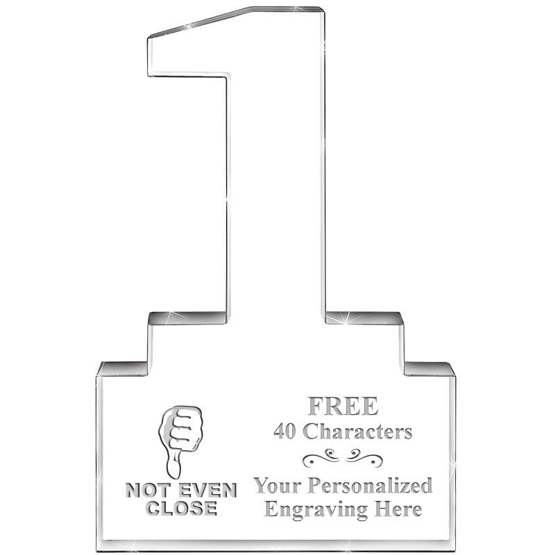 6" 1 YEAR OF SERVICE ACRYLIC