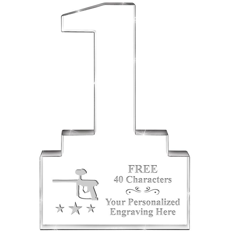 6" 1 YEAR OF SERVICE ACRYLIC