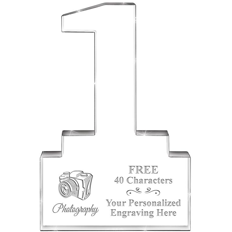 6" 1 YEAR OF SERVICE ACRYLIC