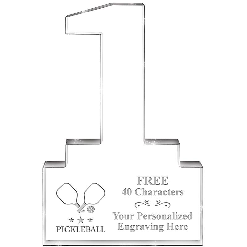 6" 1 YEAR OF SERVICE ACRYLIC