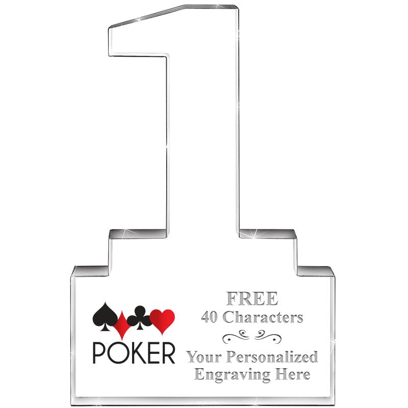 6" 1 YEAR OF SERVICE ACRYLIC