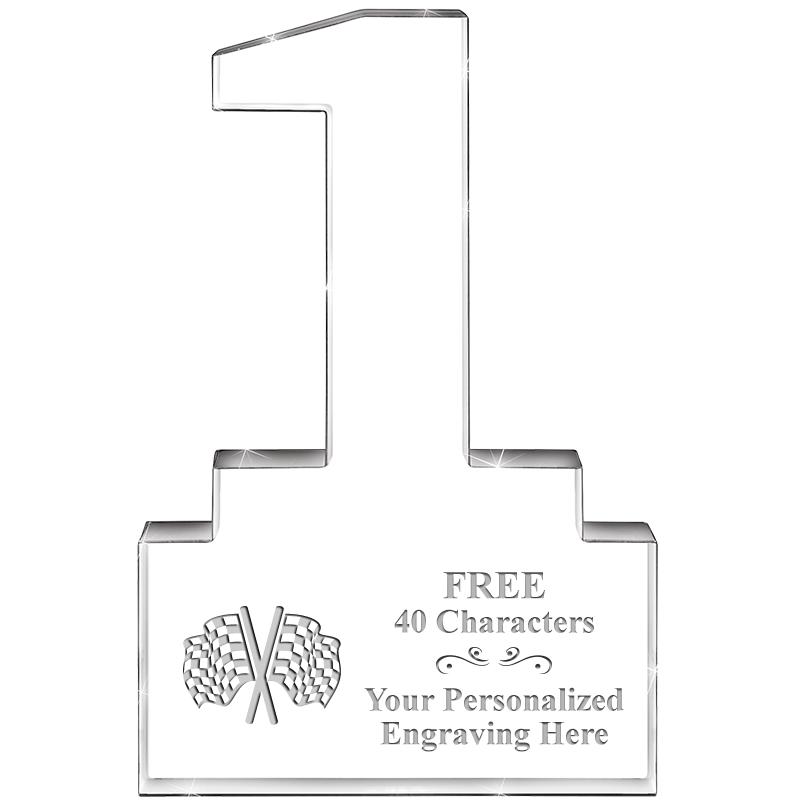 6" 1 YEAR OF SERVICE ACRYLIC