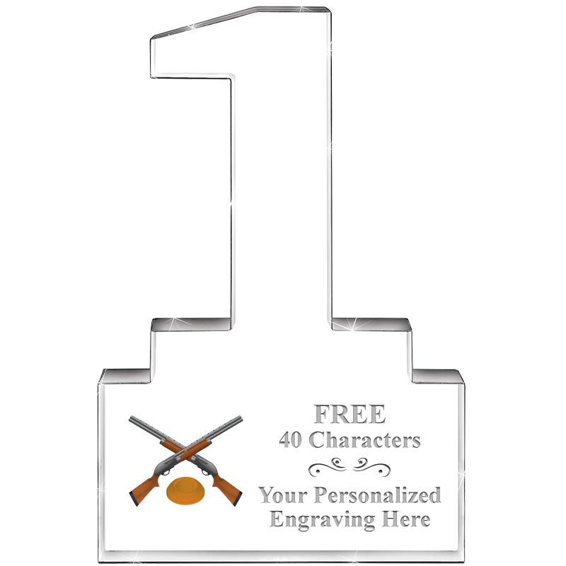 6" 1 YEAR OF SERVICE ACRYLIC