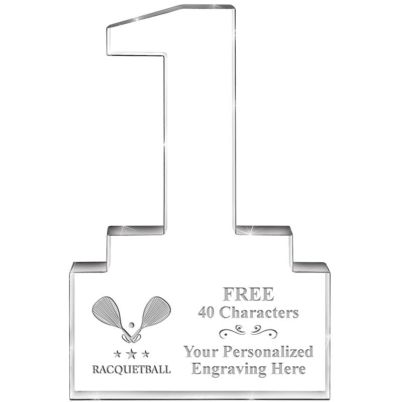 6" 1 YEAR OF SERVICE ACRYLIC