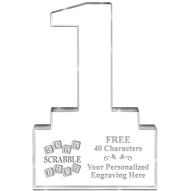 6" 1 YEAR OF SERVICE ACRYLIC