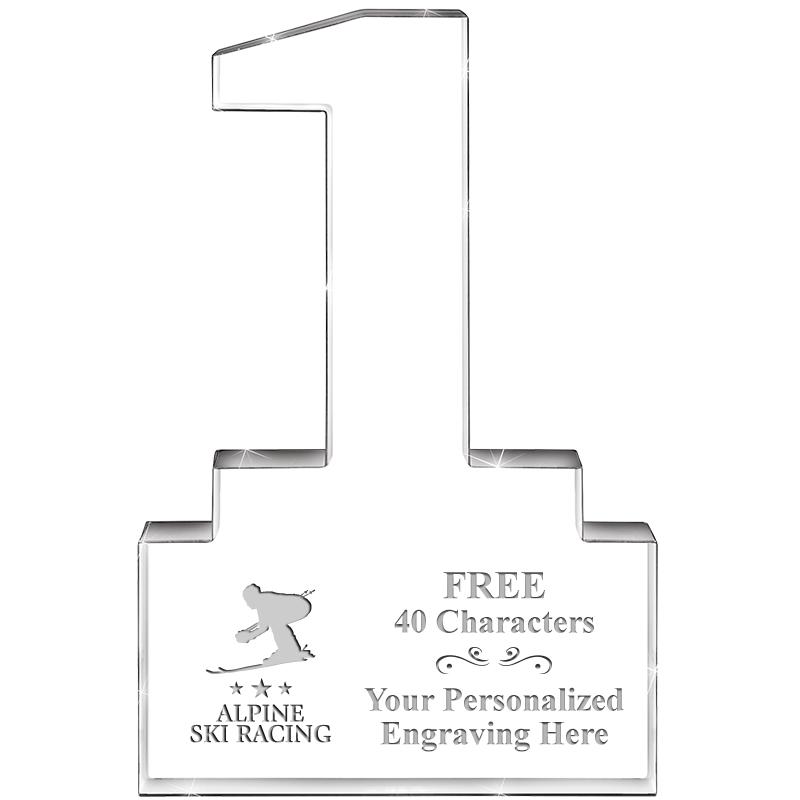 6" 1 YEAR OF SERVICE ACRYLIC