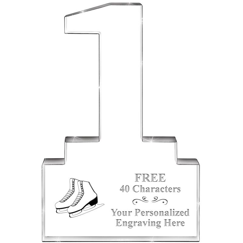 6" 1 YEAR OF SERVICE ACRYLIC