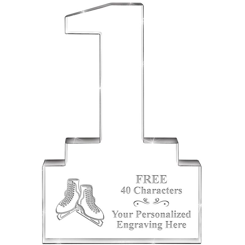 6" 1 YEAR OF SERVICE ACRYLIC