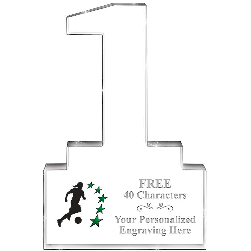 6" 1 YEAR OF SERVICE ACRYLIC